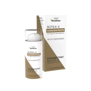 BrowXenna BOTEX-X Concentrate with ceramides for nourishing, thickening, and protecting eyebrows and eyelashes, enhancing moisture retention and hair strength