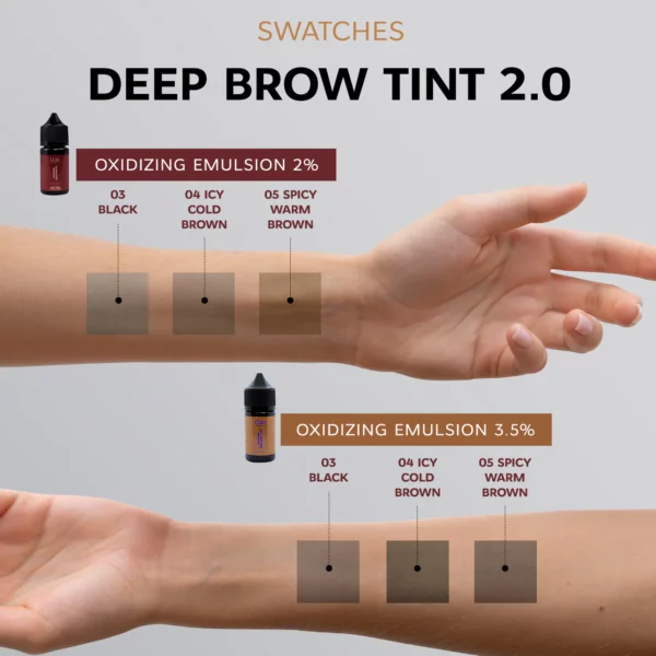 ELAN DEEP HYBRID BROW DYE 2.0 - 20ML - Image 2