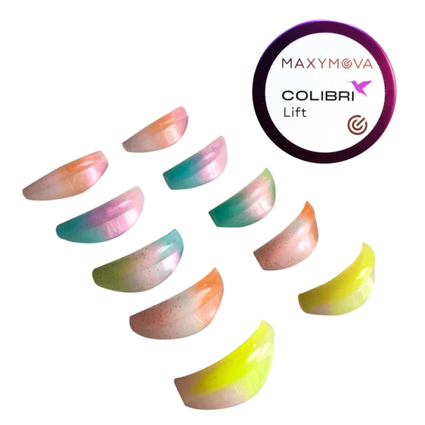 MAXYMOVA COLIBRI SILICONE LASH LIFT SHIELDS - 5 SIZES