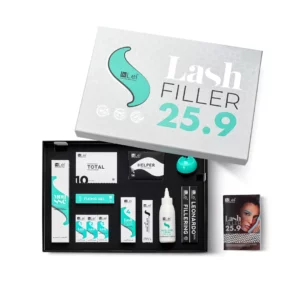 InLei Lash Filler 25.9 Kit – Professional lash lift set with fixing gel, solutions, mousse, and tools for enhanced curl, volume, and nourishment