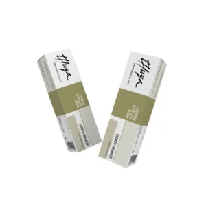Thuya Eyebrow & Eyelash Serum Growth Enhancer retail boxes with castor oil for fuller-looking brows and lashes.